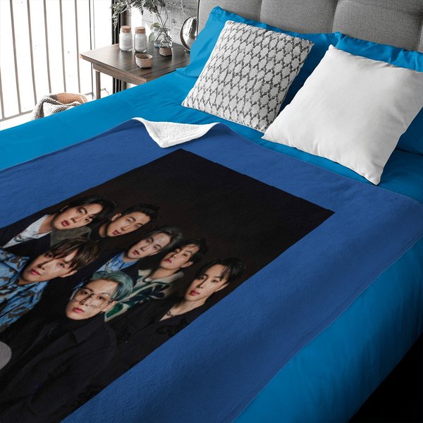 Bts Gq Mag Baby Blankets-image