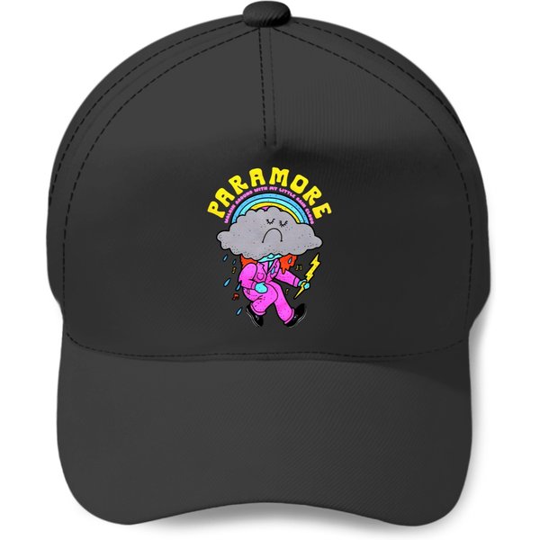 Walking Around With My Little Rain Cloud Paramore Baseball Caps, This Is Why Tour 2023 Paramore Baseball Caps-image