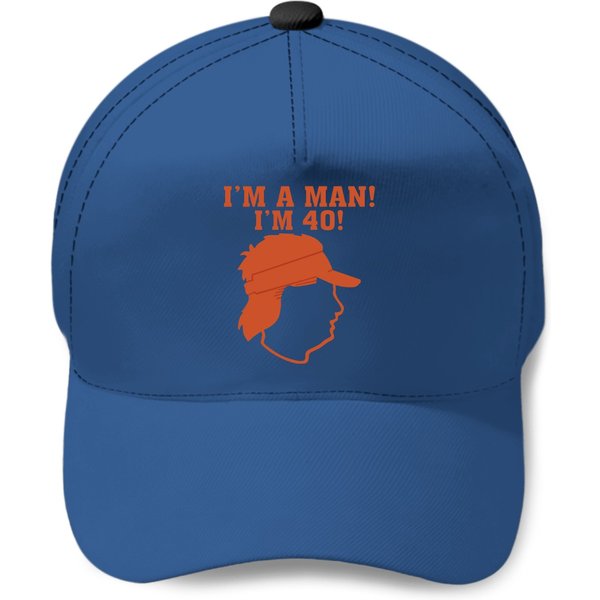 Mike Gundy Baseball Caps, I'm A Man, I'm 40, Gift Funny For Fans Vinatge Reguar