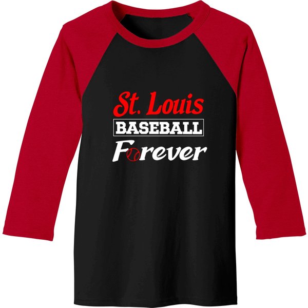 St. Louis Baseball Forever Baseball Tees-image
