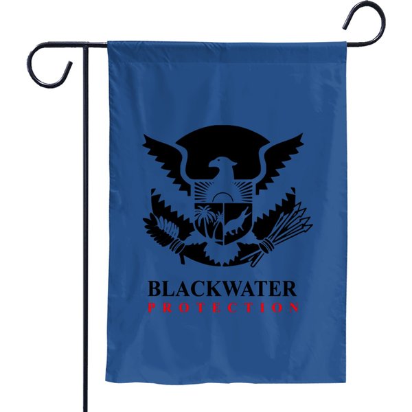 Blackwater Agency Protection Logo Garden Flags-image