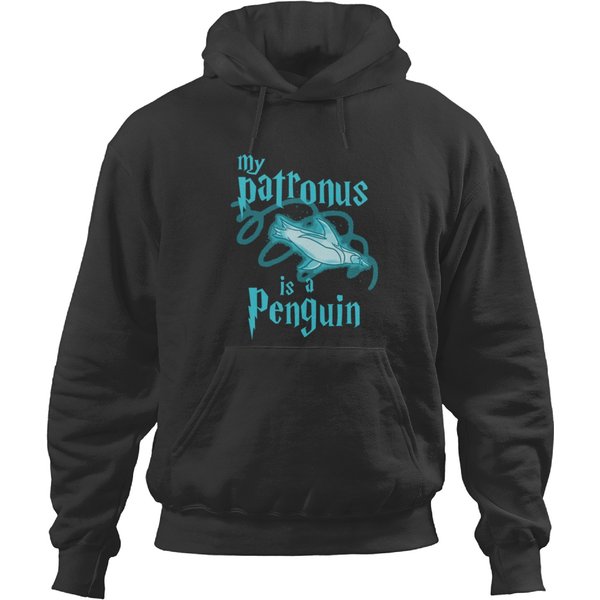 My Patronus Is A Penguin Cute Funny Animal Lover H Hoodies-image