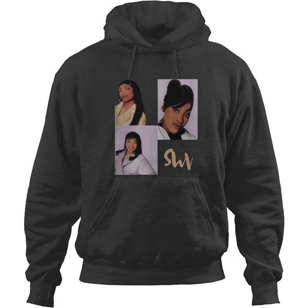 Swv Graphic Hoodies, 90's Vibes, Unisex