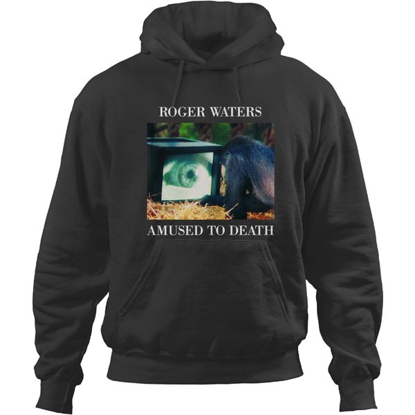 Roger Waters Amused To Death Monkey Hoodies, Roger Waters Hoodies-image