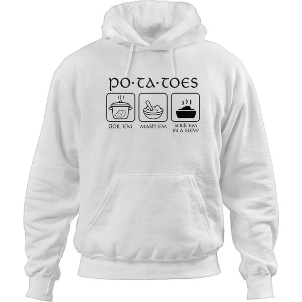 Lotr Inspired Potatoes Hoodies - Funny Design