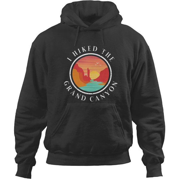 I Hiked The Grand Canyon Vintage Gift Hoodies Hoodies-image