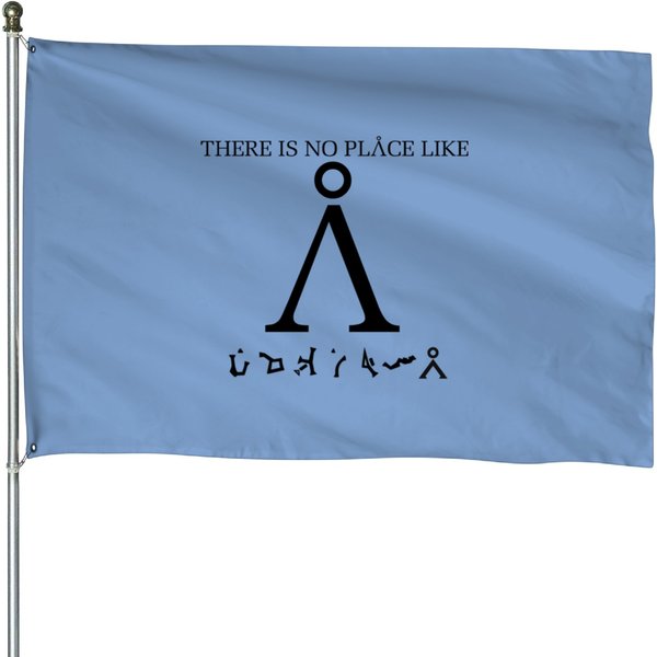 Stargate Sg1 - There Is No Place Like Earth House Flags-image