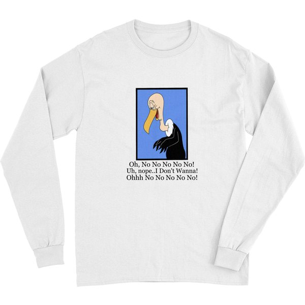 Beaky Buzzard Cartoon No No - Copy Long Sleeves-image