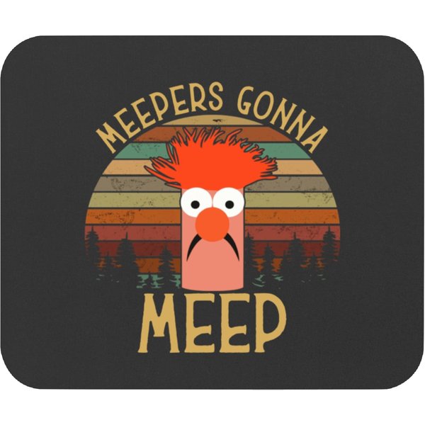 The Muppet Show Beaker Meepers Gonna Meep Mouse Pads