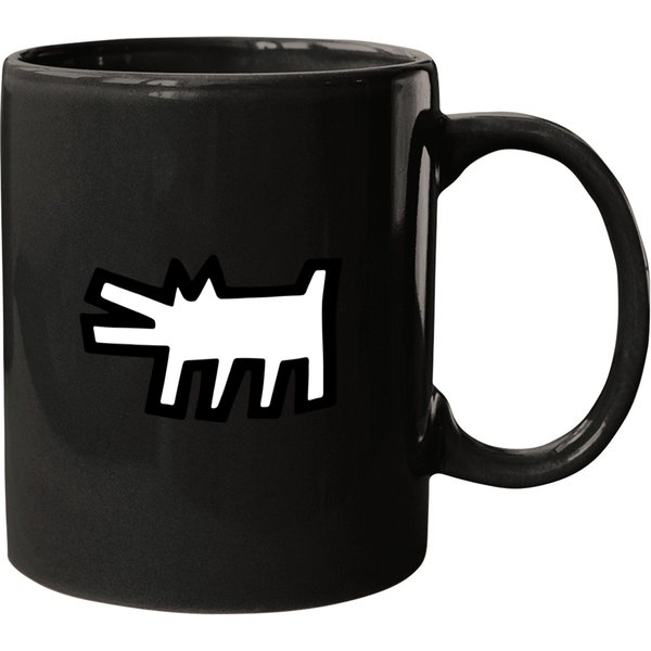 Keith Haring Mugs The Barking Dog Icon, 1990 Street Art-image