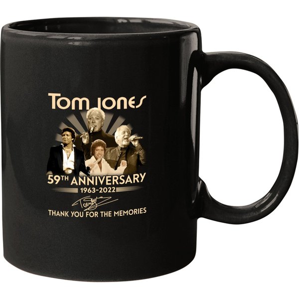 Tom Jones 59th Anniversary Mugs, Tom Jones Mugs