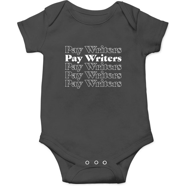 Wga Strike Onesies, Writers Guild Of America Strike Gear Onesies-image