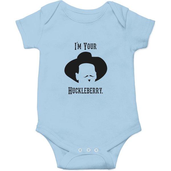 Tombstone I_M Your Huckleberry Onesies-image