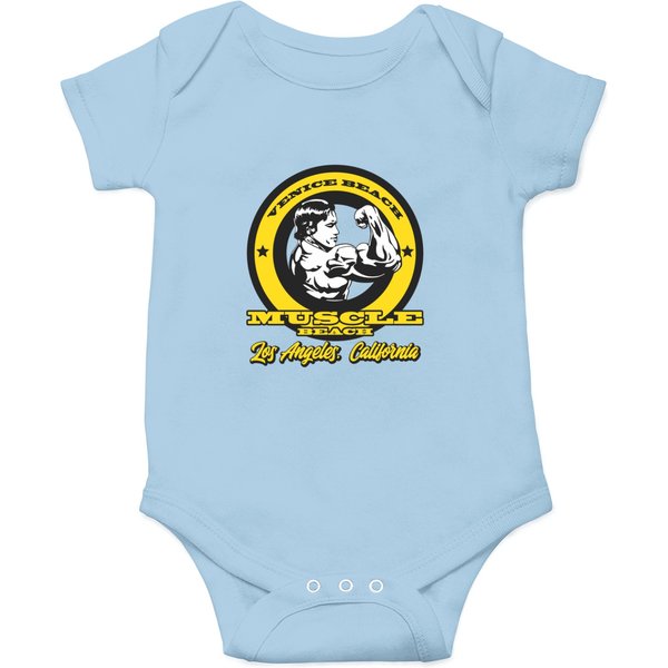 Arnold Schwarzenegger Venice Beach Muscle Beach Onesies-image