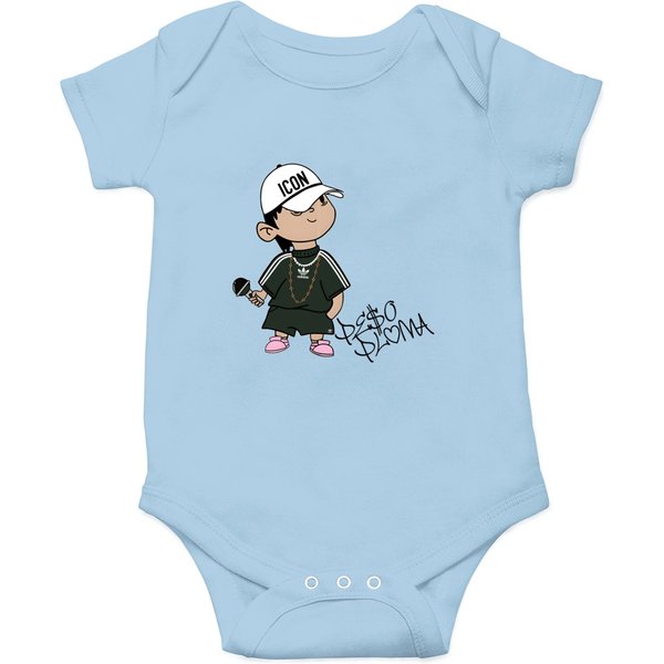 Kids Peso Pluma Graphic Onesies-image
