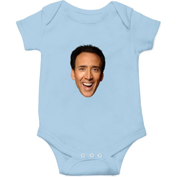 Nicolas Cage (5) Onesies-image