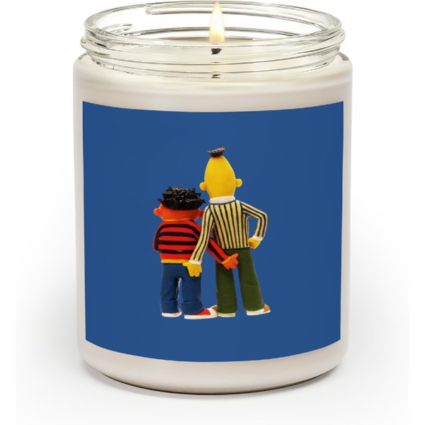Bert And Ernie Funny Cartoon Scented Candles-image