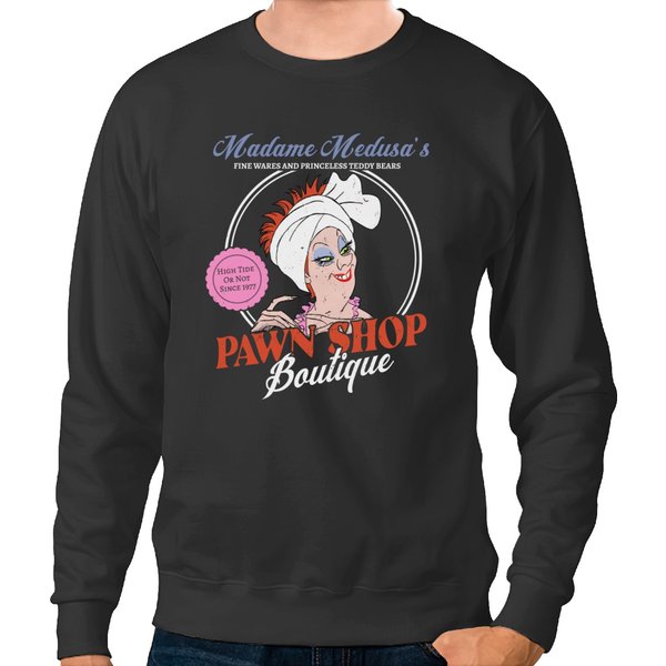 Madame Medusa The Rescuers Villains Pawn Shop Sweatshirts-image