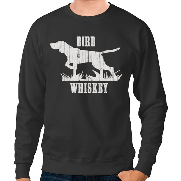 Bird Whiskey Dog Sweatshirts Sweatshirts-image