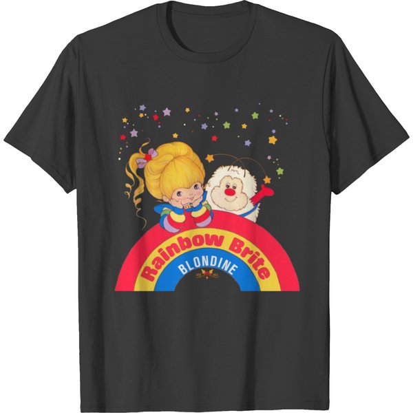 Vintage Blondine Rainbow Brite T-Shirts-image