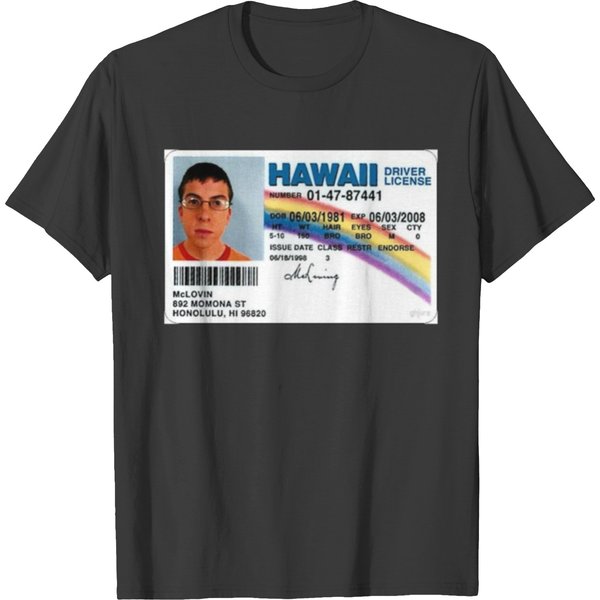 Mclovin Superbad Id T-Shirts-image