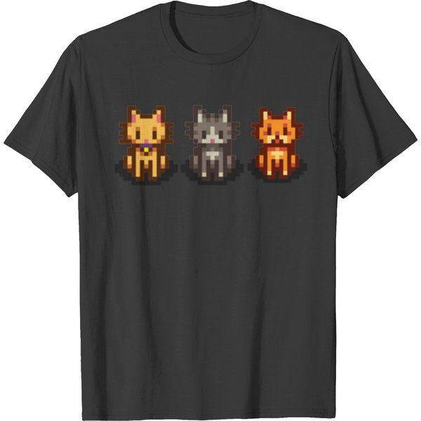 Stardew Valley Cats T-Shirts-image