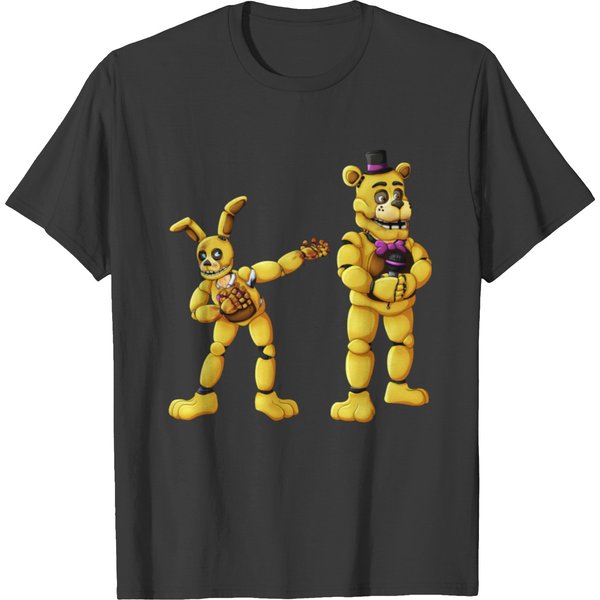 William Afton _Amp_ Henry Emily, Spring Bonnie _Amp_ Fredbear T-Shirts-image