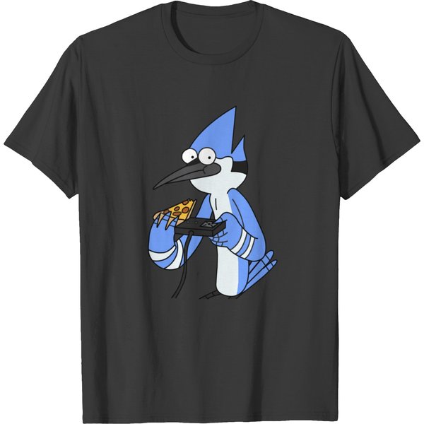 Mordecai The Video Gamerfunny T-Shirts-image