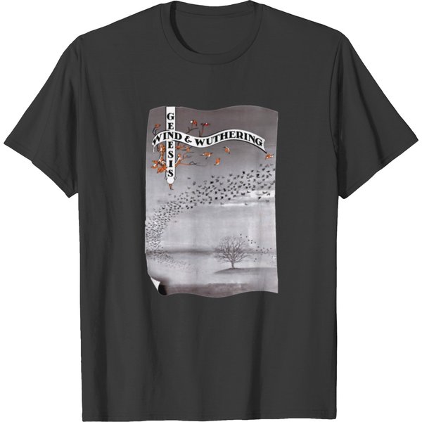 Genesis Music Band Wind And Wuthering T-Shirts-image