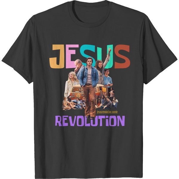 Jesus Revolution Colorful T-Shirts-image