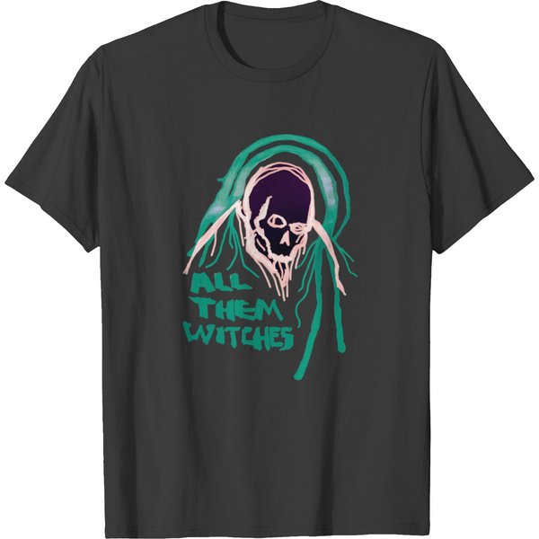 All Them Witches Atw Colourful Skull T-Shirts-image