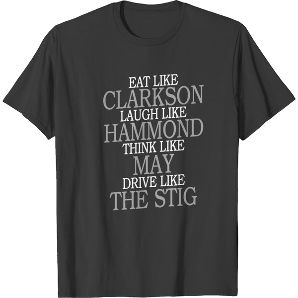 Eat Like Clarkson Laugh Like Hammond T-Shirt-image