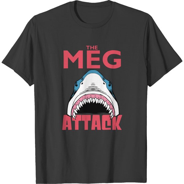The Meg Attack Shark Tshirts T-Shirt-image