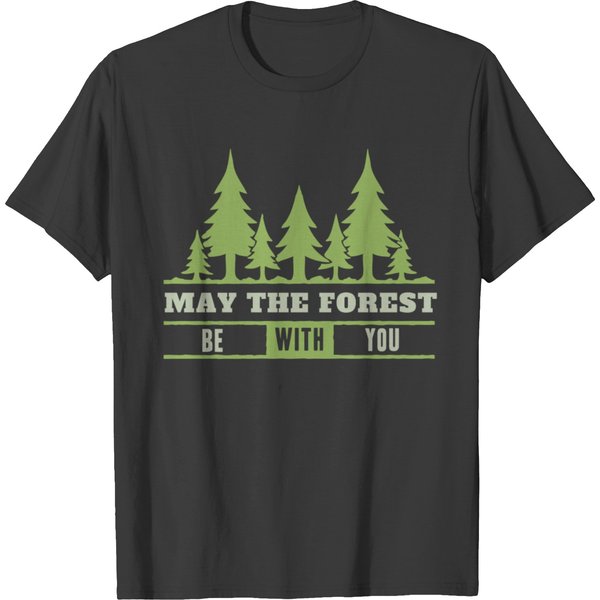 May The Forest Be With You T-Shirt-image