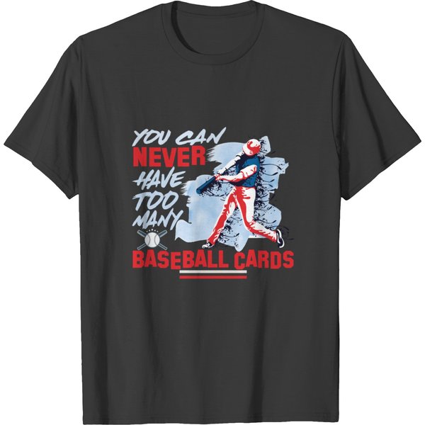 Baseball Card Collector Gift T-Shirt-image