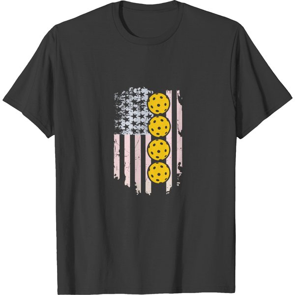 Pickleball Player Dink Prints T-Shirt-image