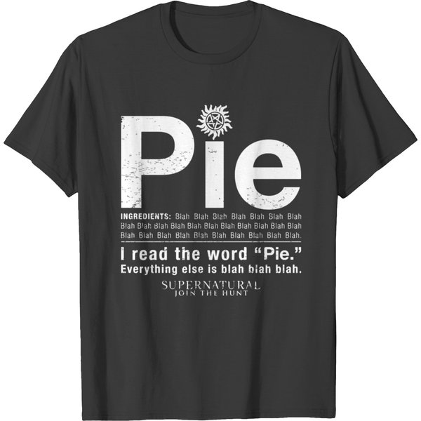 Pie Supernatural Join The Hunt T-Shirt-image