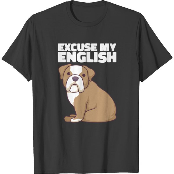 English Bulldog Gifts For English Bulldog Moms & T-Shirt-image