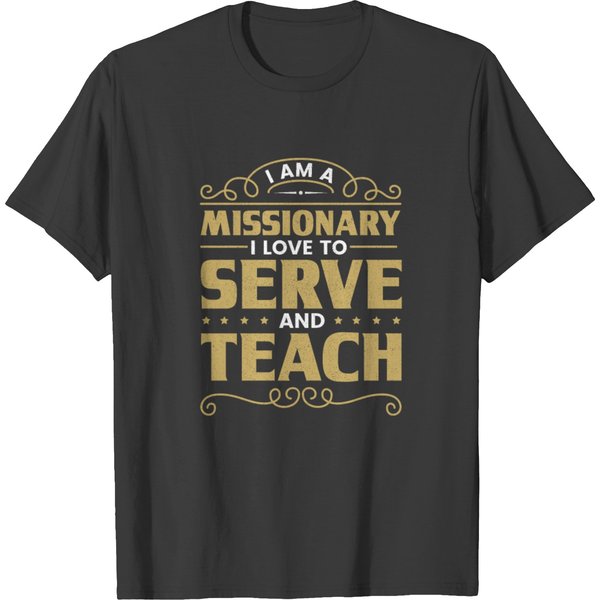 I Am A Missionary Lds Mormon Missionaries T-Shirt-image