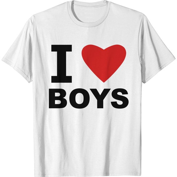 I Love Boys T-Shirt-image