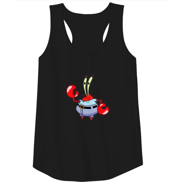 Mr Krabs Tank Tops-image