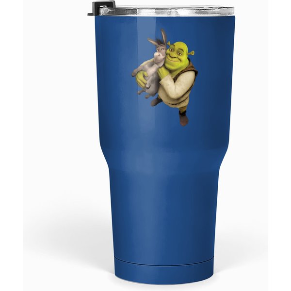 Shrek And Donkey Tumblers 30 Oz-image