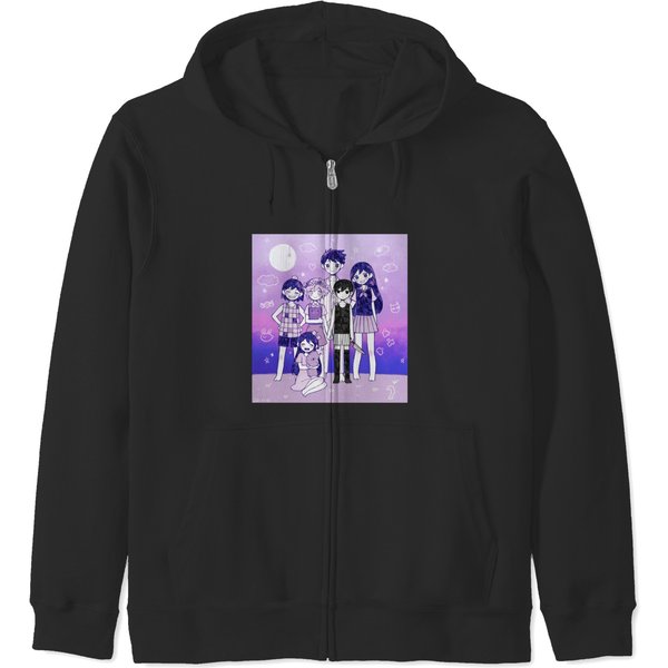 Omori Zip Hoodies, Omori Zip Hoodies