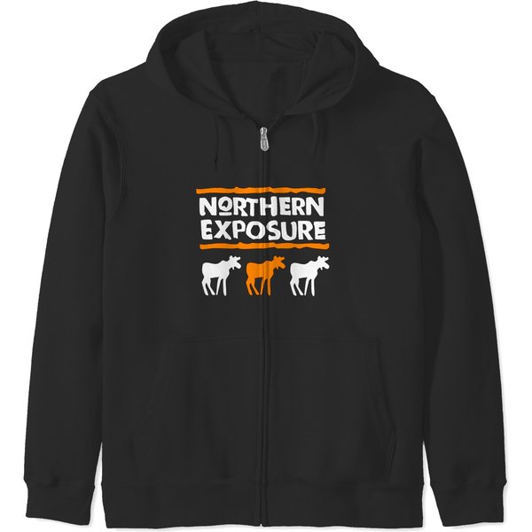 Northern-Exposure-Alaska-Tv-Series-Movie-Man's- Zip Hoodies-image