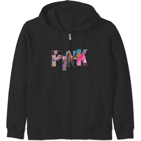 P!Nk Pink Singer Summer Carnival 2023 Tour Zip Hoodies, Trustfall Album Zip Hoodies-image