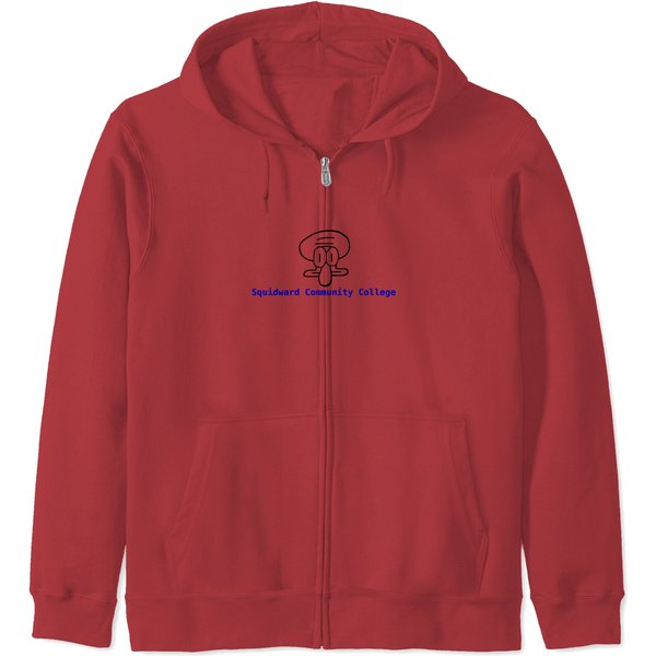 Squidward Community College - Squidward - Zip Hoodies-image