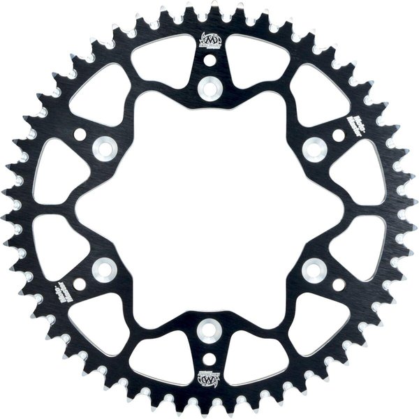 62.033.22.46 - Moto Master 7075 Racing Sprocket For Yamaha YZ65 2018-2024 Rear Black 46T