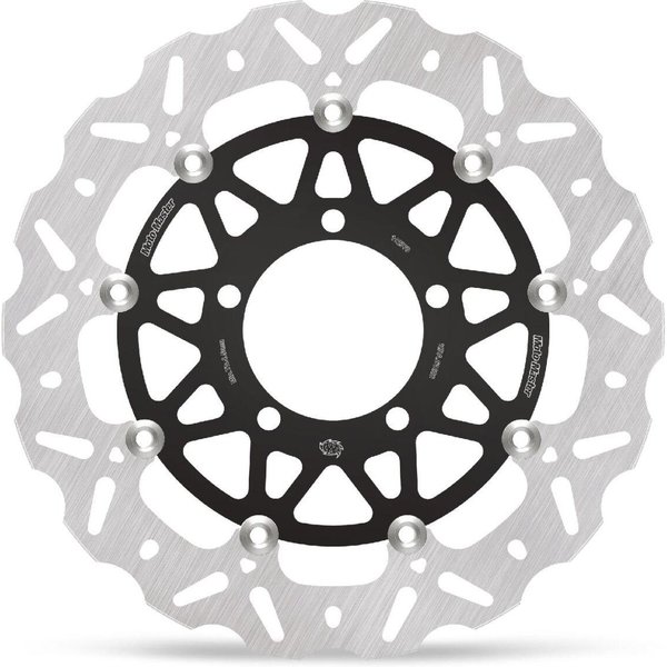 112370 - Moto Master Nitro Series Brake Disc For Triumph Tiger EXPLORER XRX - Black/Silver