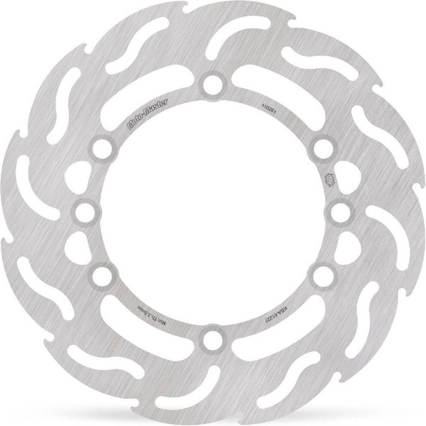110261 - Moto Master Flame Series Fixed Brake Disc For Husqvarna WRE 125 - Silver