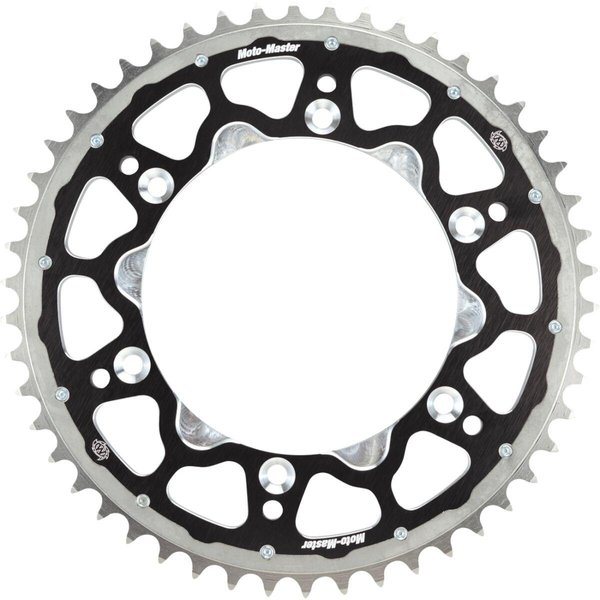 62.012.32.48 - Moto Master Fusion Dual Rear Sprocket For Husqvarna CR125 1991-2013 Rear Black 48T